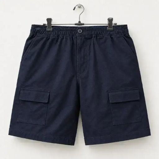 Men's Cotton Drill Dual Pocket Cargo Shorts
