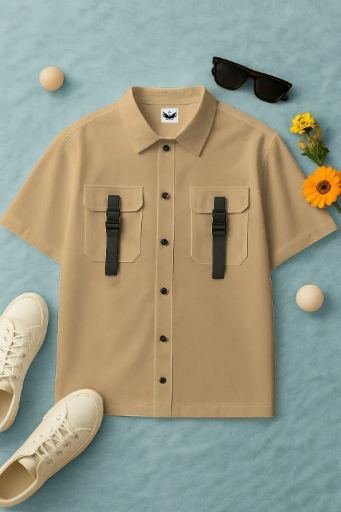 Cargo Half Sleeve Shirt D
